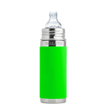 Thermos - Bottiglia termica in acciaio inox verde 260ml - con beccuccio - Scontato