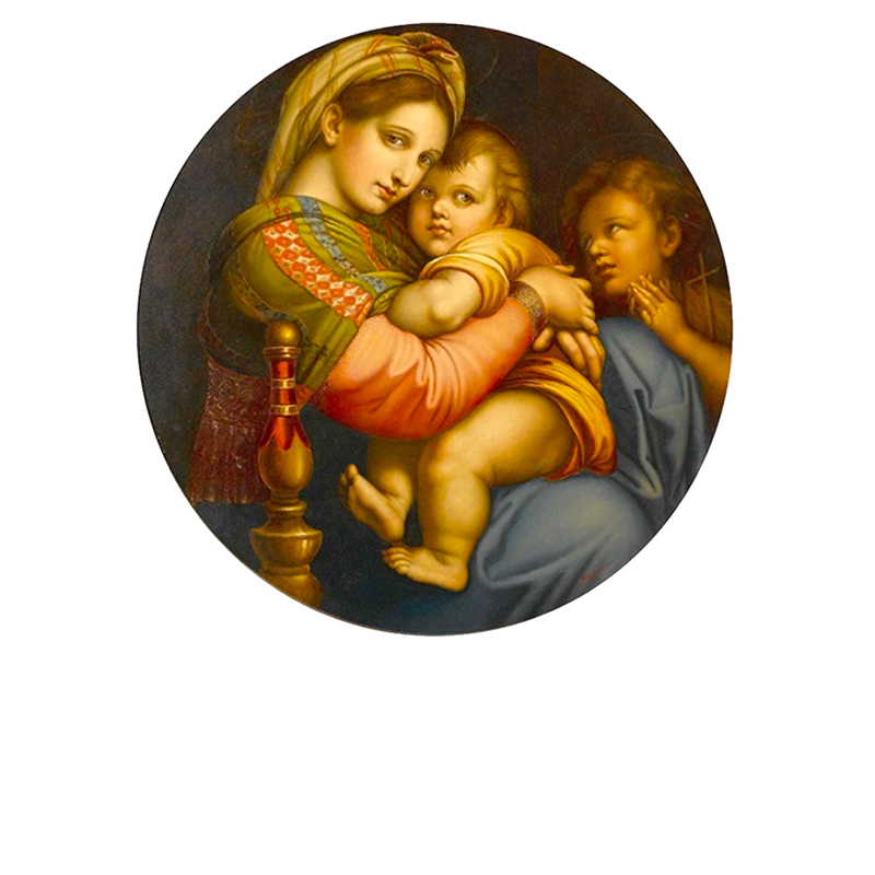 Cartolina: Madonna della seggiola