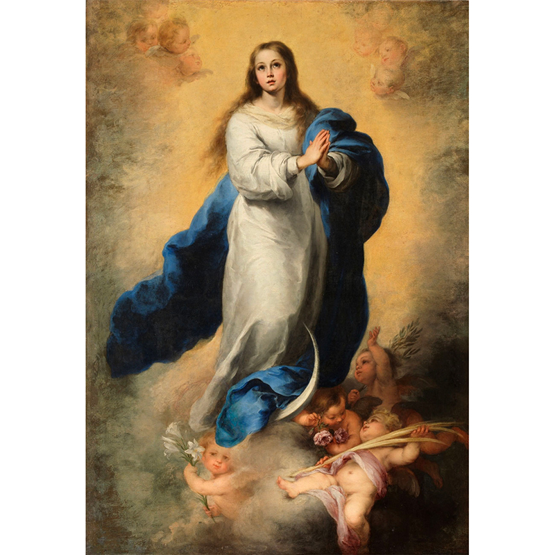 L'immacolata concezione di Bartolomé Esteban Murillo