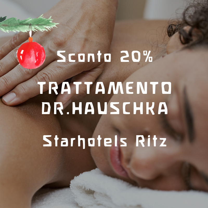 Sconto 20% per Trattamento Dr.Hauschka allo Starhotels Ritz Milano