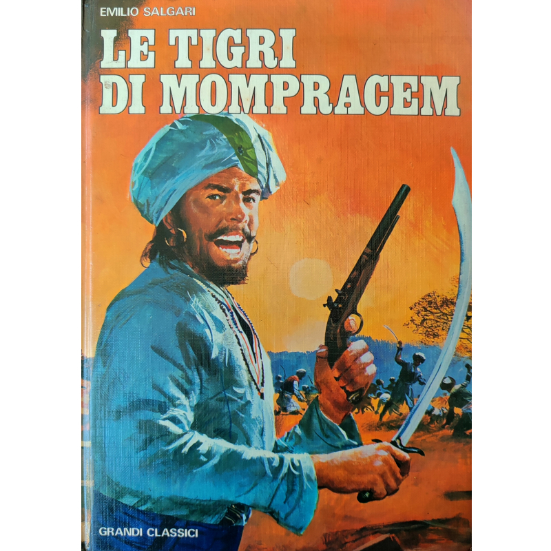 Le tigri di Mompracem di Emilio Salgari - Libro antico