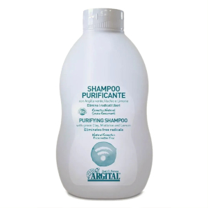 Shampoo purificante (Argilla verde, vischio e limone) - confezione famiglia 500ml