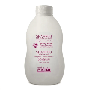 Shampoo capelli normali o secchi(Argilla verde e Bardana) - confezione famiglia 500ml 