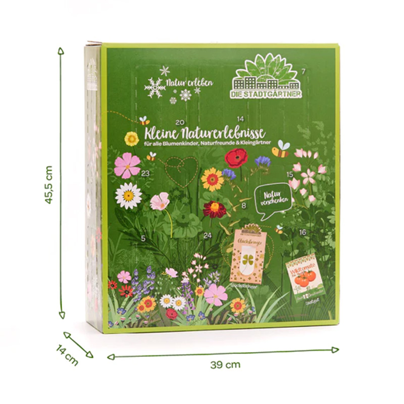 Calendario dell'avvento con cioccolatini ROSENGARTEN - NaturaSì